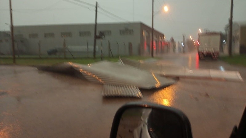 Imágenes del fuerte paso de la tormenta por Venado Tuerto | Rosario3