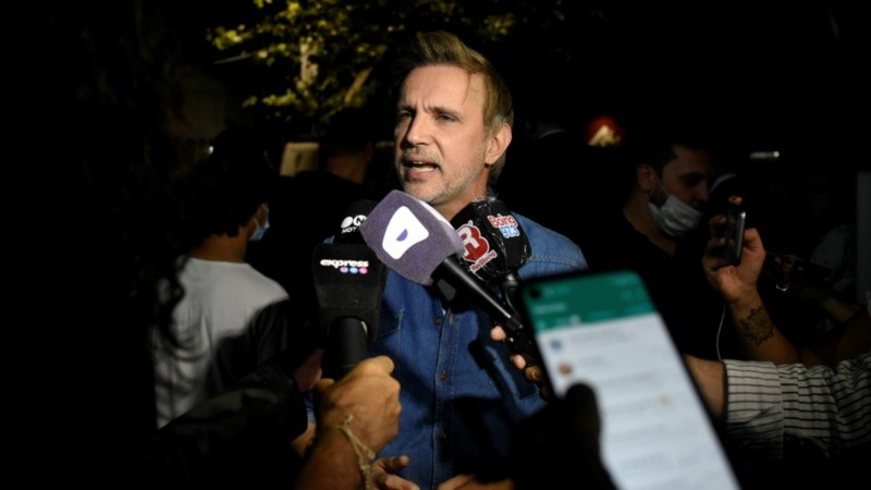 Cavatorta celebró el resultado desde el búnker.