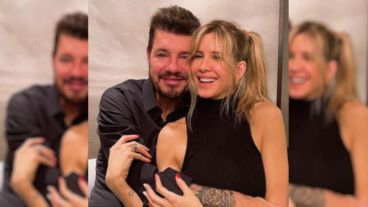 Marcelo Tinelli y Guillermina Valdés