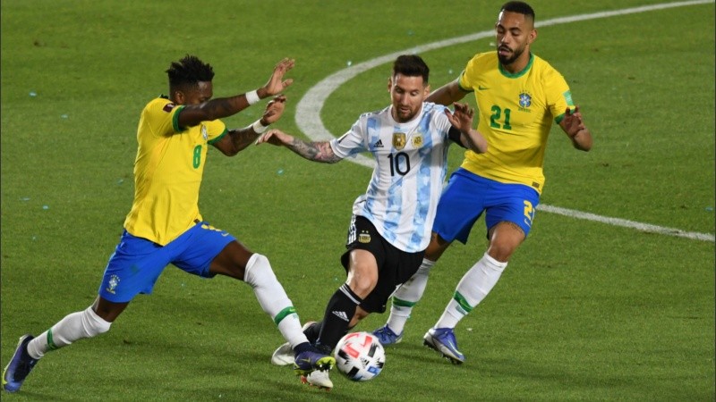 Argentina y Brasil empataron en un partido muy disputado en San Juan