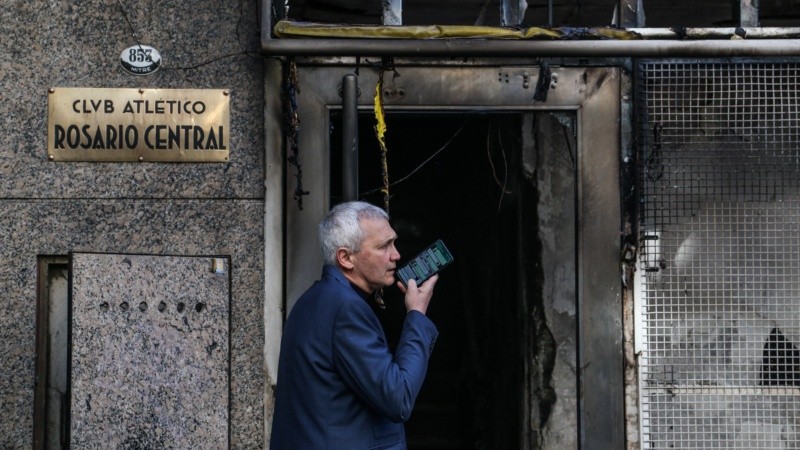 El ataque incendiario a la sede de Rosario Central en el centro, fue uno de los hechos violentos de la semana que pasó