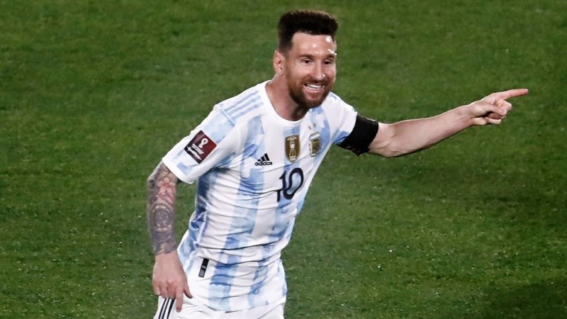 El rosarino disfrutó el 2021 de la selección como ningún otro año.