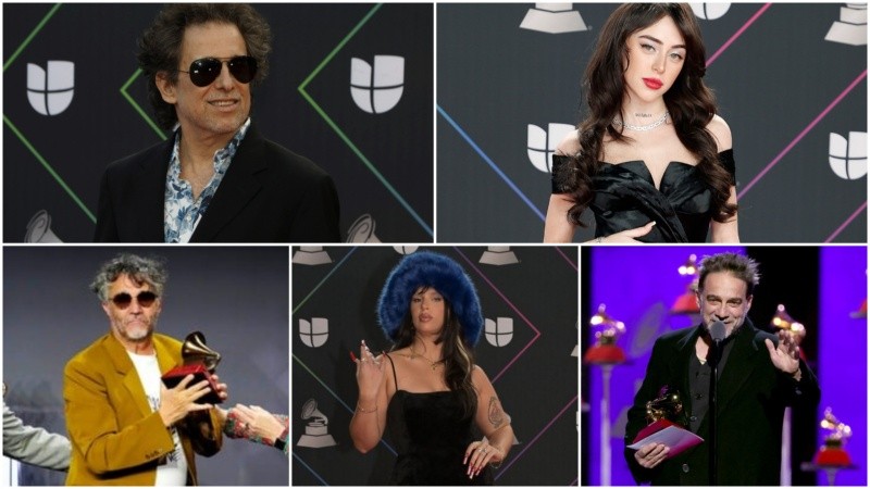 Presencia argentina en los Latin Grammy.