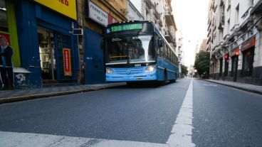 Las calles de Rosario amanecieron más dominicales aún.