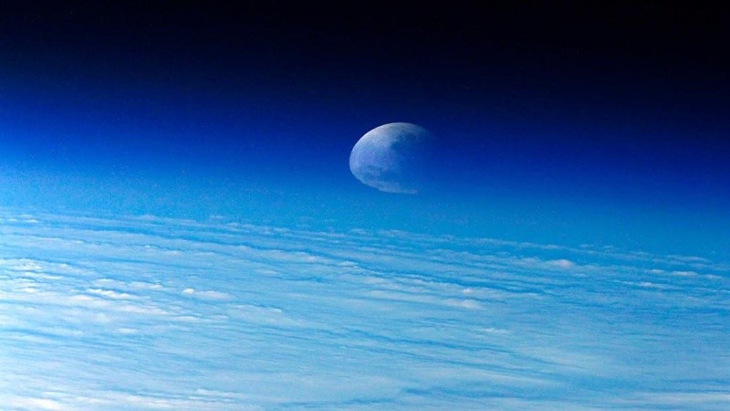 El eclipse lunar parcial fue el más largo registrado en 580 años.