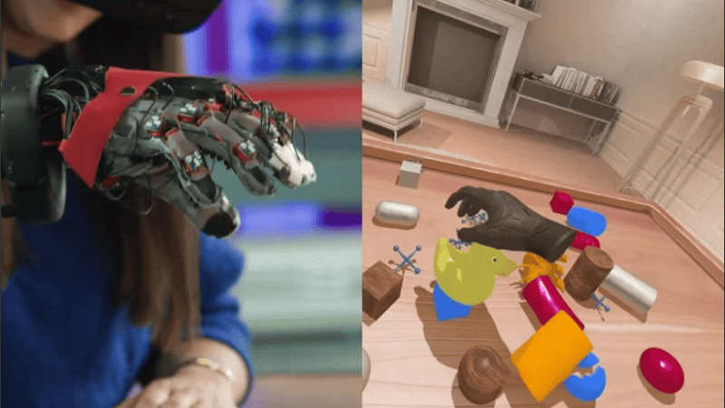 El guante permitirá reproducir sensaciones como la suavidad de una superficie o los bordes de una cartulina.