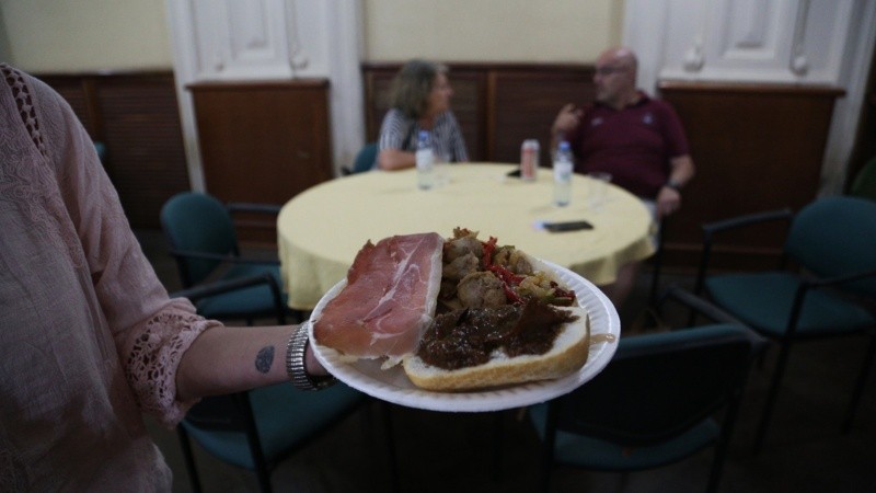 Las exquisiteces del Centre Català de Rosario.