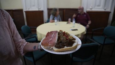 Las exquisiteces del Centre Català de Rosario.