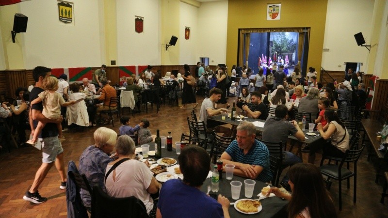 Éxito de público en el Centro Vasco.