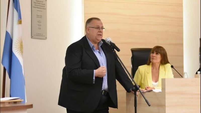Juan Carlos Venesia, director del IDR, disertó ayer en el Concejo