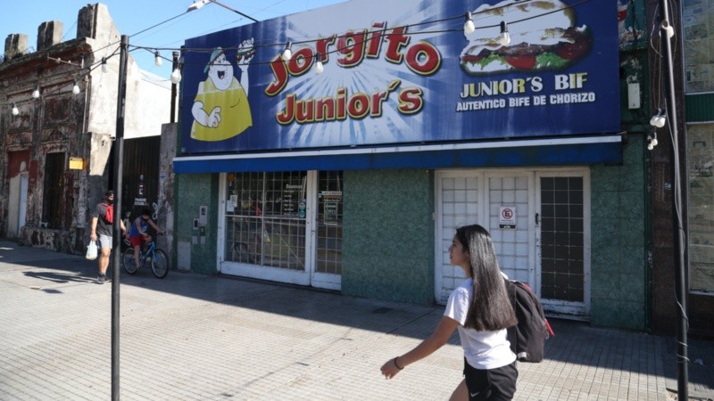 Jorgito Junior's fue uno de los dos locales gastronómicos atacados el domingo por la noche.