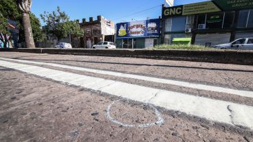 El reconocido local de comidas Jorgito Juniors baleado este domingo por la noche.