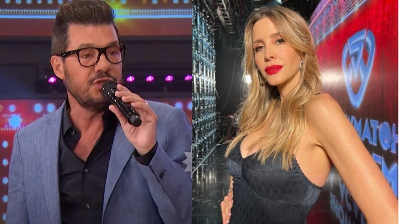 Marcelo Tinelli y Guillermina Vadés.