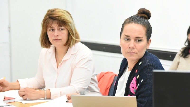 Marina Magnani y Ana Laura Martínez.