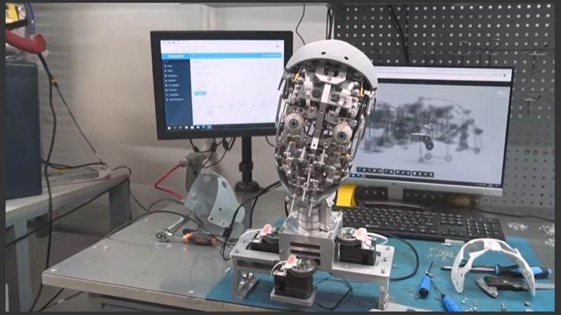 El robot con la cara de la persona ganadora comenzaría sus actividades en 2023.