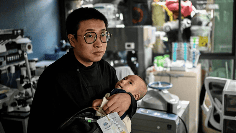 Xu Wei, el padre del niño que padece la enfermedad, invirtió decenas de miles de euros y trabaja con todas las expectativas en contra.
