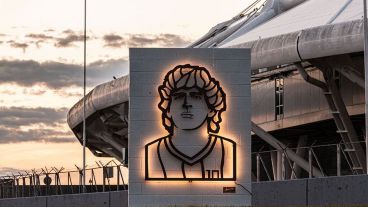 "Diego iluminado", la escultura que Alejandro Marmo estrenará en Salerno