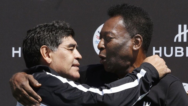 El astro brasileño recordó a Maradona, con quien tuvo un acercamiento en el último tiempo.