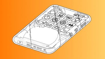 El diseño filtrado a partir de una patente de Apple.
