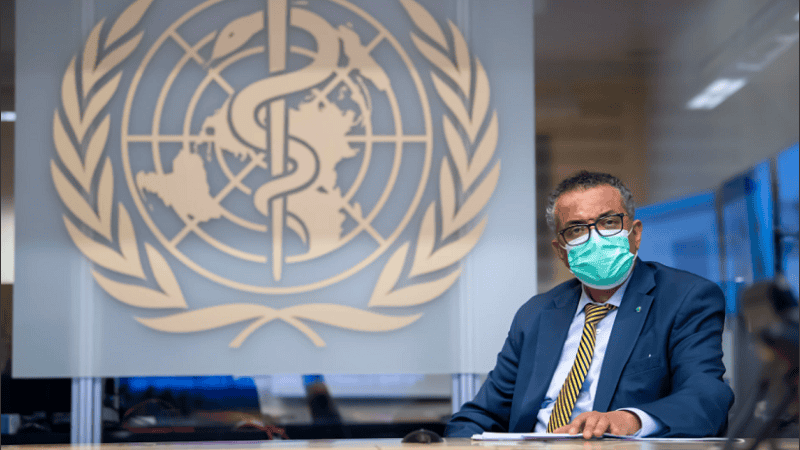 El director general de la OMS, Tedros Adhanom.