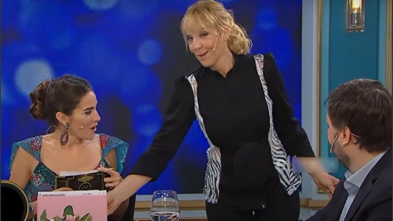 Jimena Monteverde, en un nuevo momento imperdible.