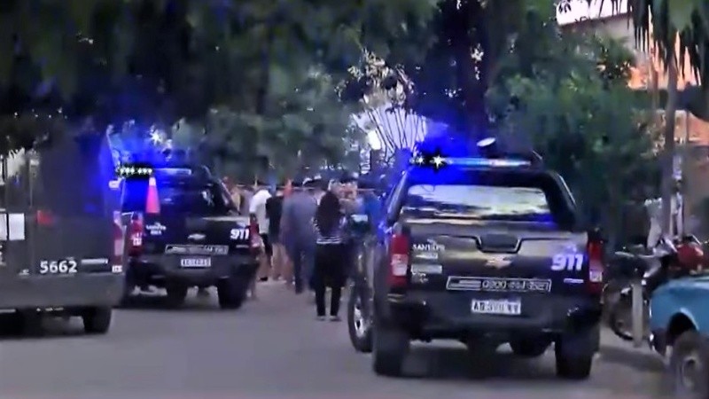 Tristeza y tensión en la zona noroeste de Rosario.