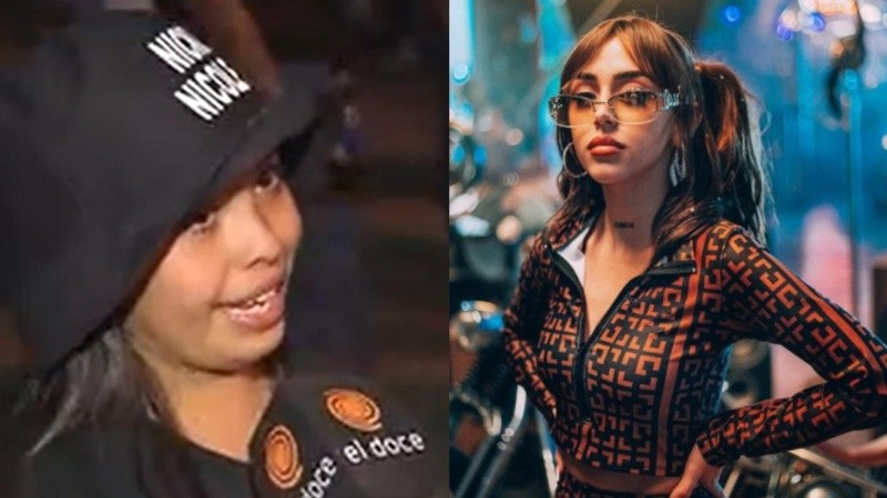 Una fan de Nicki Nicole y las lágrimas de amir por la rosarina.