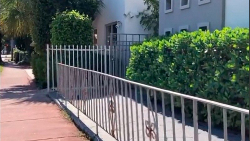 Avenida Harding 7330, en Miami, donde vivía la argentina de 28 años