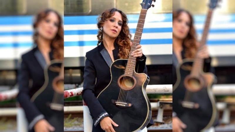 La cantante Daniela Herrero.