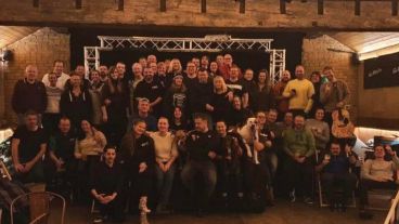 "Formamos una gran amistad", contó el gerente del pub.