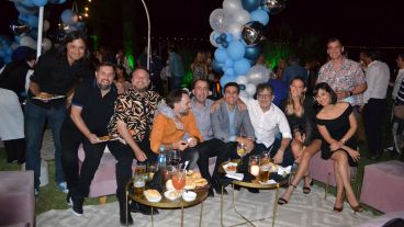 Alegría y reencuentro en la fiesta de Televisión Litoral este jueves por la noche