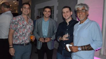 Alegría y reencuentro en la fiesta de Televisión Litoral este jueves por la noche