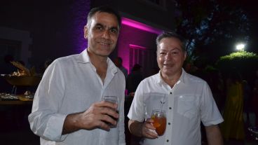 Alegría y reencuentro en la fiesta de Televisión Litoral este jueves por la noche