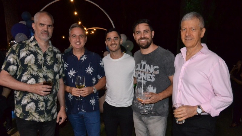 Alegría y reencuentro en la fiesta de Televisión Litoral este jueves por la noche