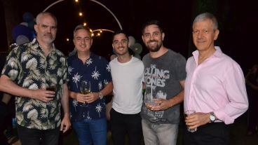 Alegría y reencuentro en la fiesta de Televisión Litoral este jueves por la noche