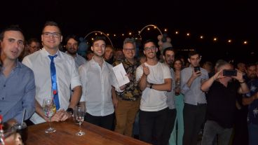 Alegría y reencuentro en la fiesta de Televisión Litoral este jueves por la noche