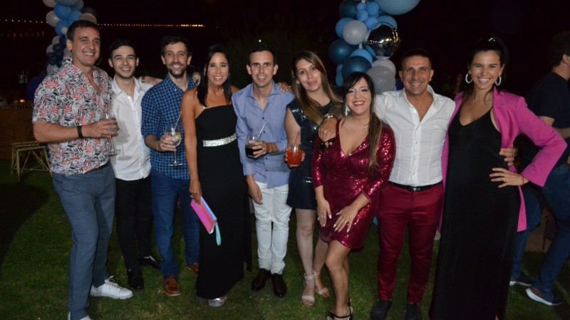 Alegría y reencuentro en la fiesta de Televisión Litoral este jueves por la noche