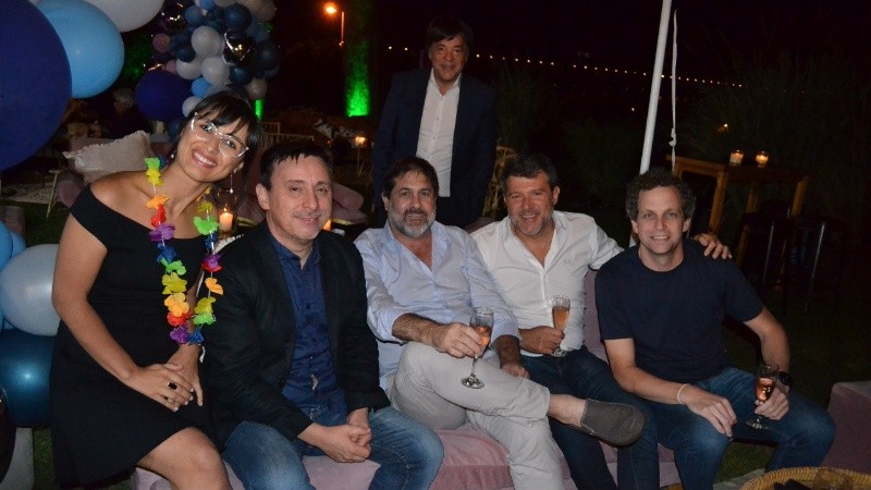 Alegría y reencuentro en la fiesta de Televisión Litoral este jueves por la noche