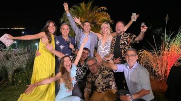 Alegría y reencuentro en la fiesta de Televisión Litoral este jueves por la noche