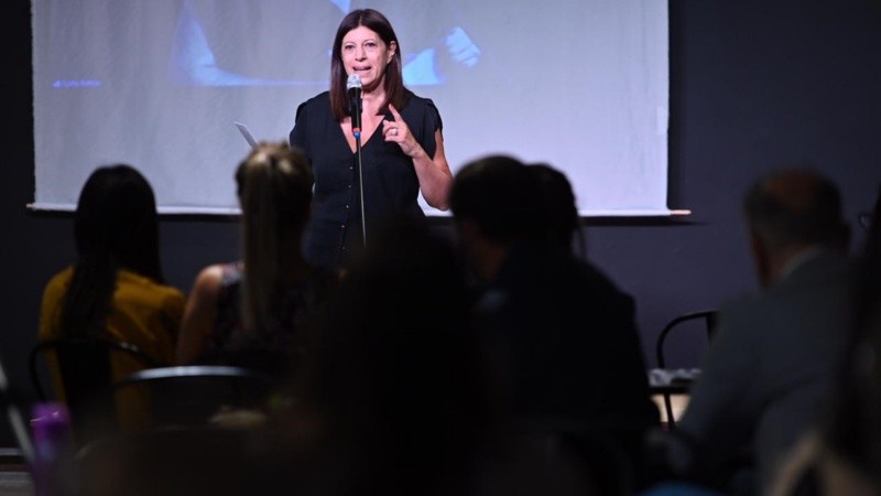 Clara García en La Usina Social.