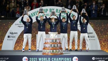 El equipo ruso de Copa Davis logró su tercer título en su historia.