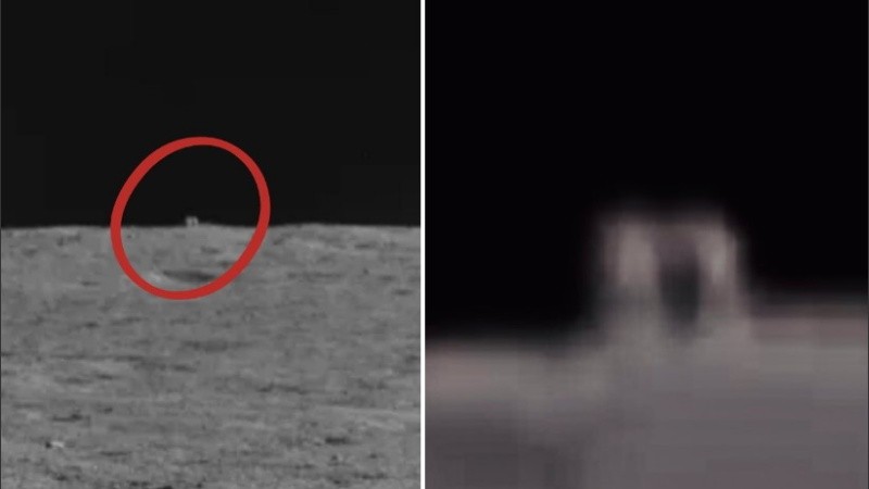 Fotos: el rover chino Yutu-2 detectó una "cabaña misteriosa" en el  horizonte de la cara oculta de la Luna | Rosario3