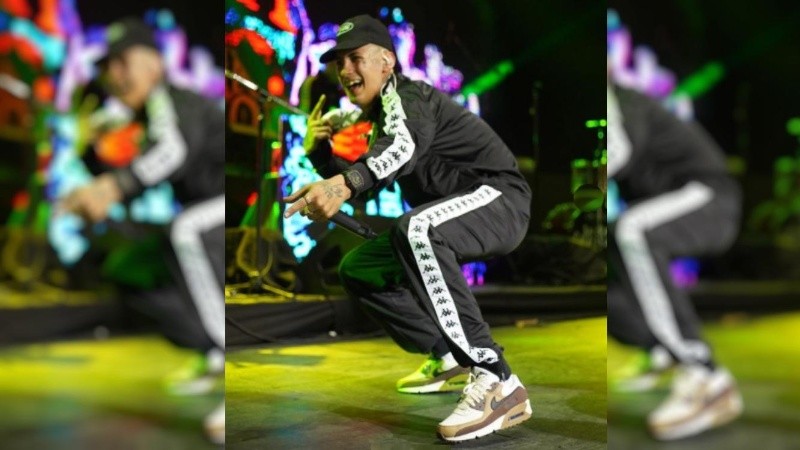 Para el crítico que firma la reseña sobre canción de L-Gante, el cantante es dueño de un “siniestro graznido”.