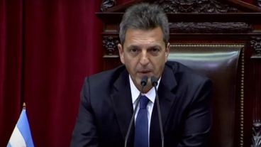 El diputado del Frente de Todos, Sergio Massa,  agradeció su designación para continuar en el rol que ejerce desde diciembre de 2019.