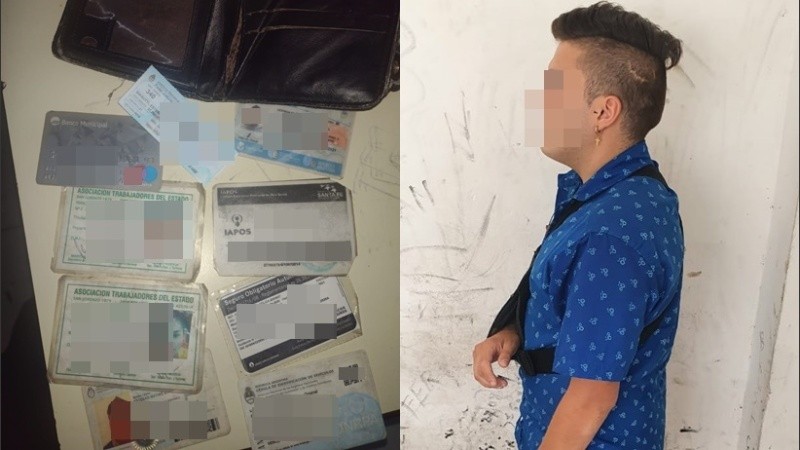 El sujeto acusado de robar y tirotearse con un policía quedó arrestado este martes a la tarde.