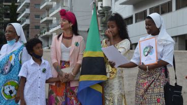 El acto se realizó este jueves a la mañana en el Monumento.