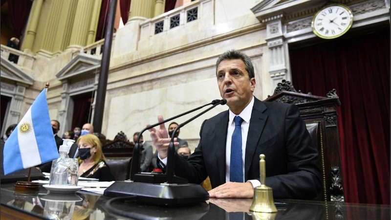 Sergio Massa continúa como presidente de la cámara de Diputados de la Nación