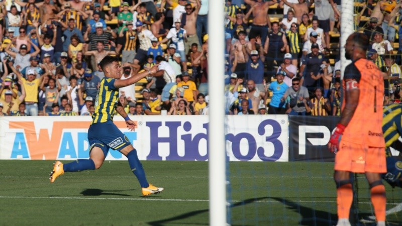 Martínez Dupuy marcó el descuento pero no alcanzó.