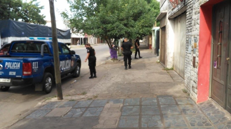 El ataque armado ocurrió este lunes pasadas las 8.