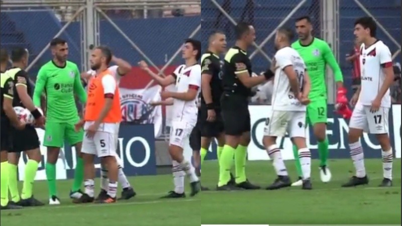 El video fue capturado por las cámaras exclusvias de TNT Sports.